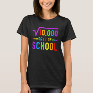 Camiseta Matemática 100 Dias De Professora De Matemática Es