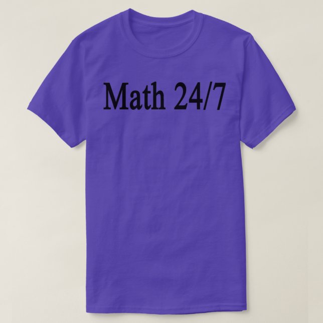 Camiseta Matemática 43 (Frente do Design)