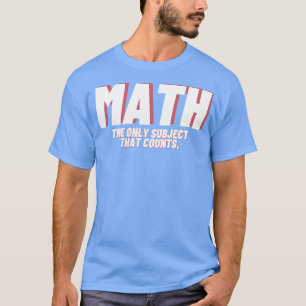 Camiseta Matemática ama Engraçado Professor de Matemática
