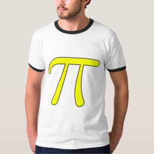 Camiseta Matemática amarelo alaranjado cinzenta preta