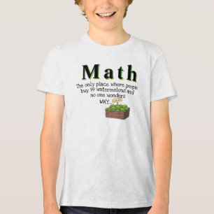 Camiseta Matemática Confusa - Camiseta de Humor de