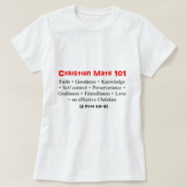 Camiseta Matemática cristã 101