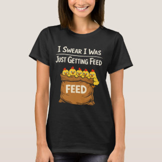 Camiseta Matemática das Galinhas Muitas Galinhas Pátio Aves