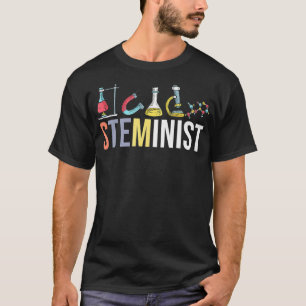 Camiseta Matemática de Engenharia de Ciência Steminista