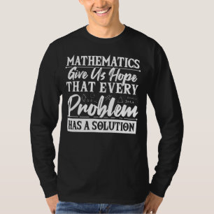 Camiseta Matemática De Professores De Matemática Nos Dá Esp