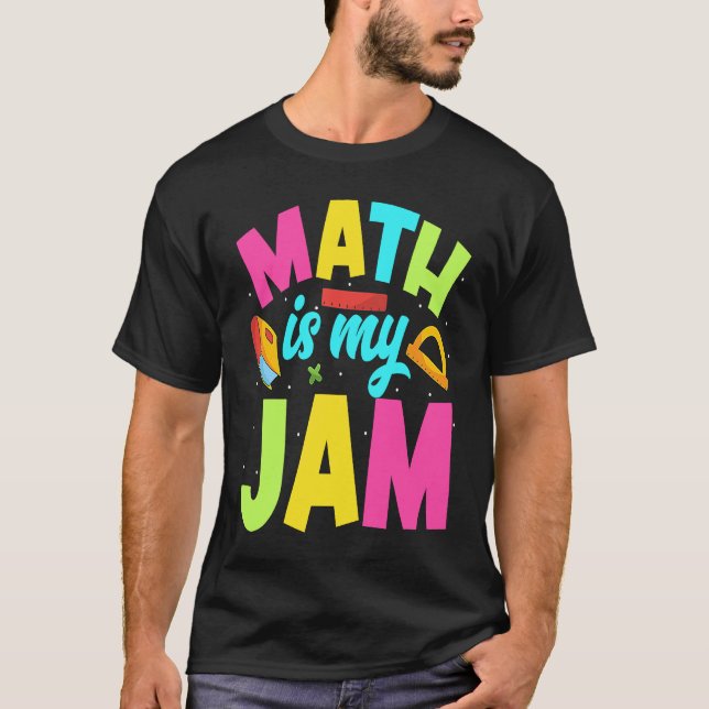 Camiseta Matemática do professor de matemática é meu empeci (Frente)