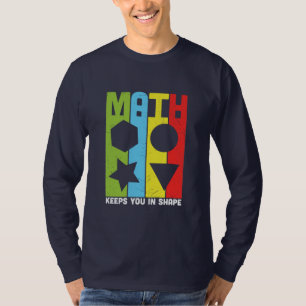 Camiseta Matemática do professor de matemática mantém vo