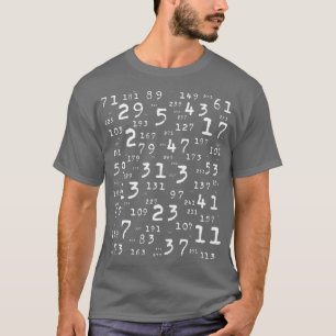 Camiseta Matemática dos Números Primários