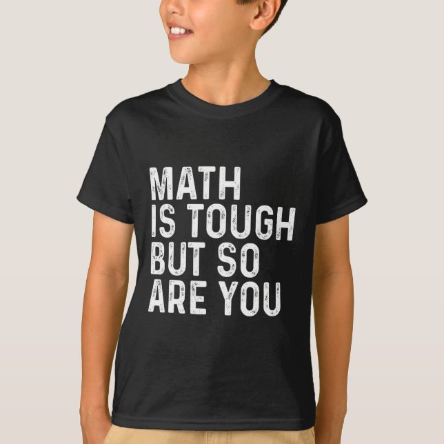 Camiseta Matemática É Difícil Mas Você É Matemática Profess (Frente)