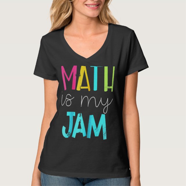 Camiseta Matemática É Minha Equipe De Professores De Matemá (Frente)