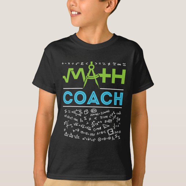 Camiseta Matemática é o meu primeiro dia de volta à aula de (Frente)