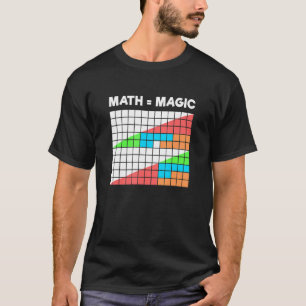 Camiseta Matemática é Quebra-cabeça de triângulo mágico
