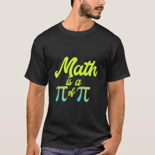 Camiseta Matemática É Um Pi Engraçado Professor De Matemáti