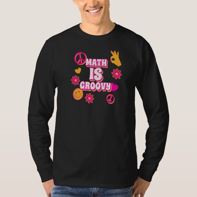 Camiseta Matemática é um professor de matemática gentil e g (Frente)