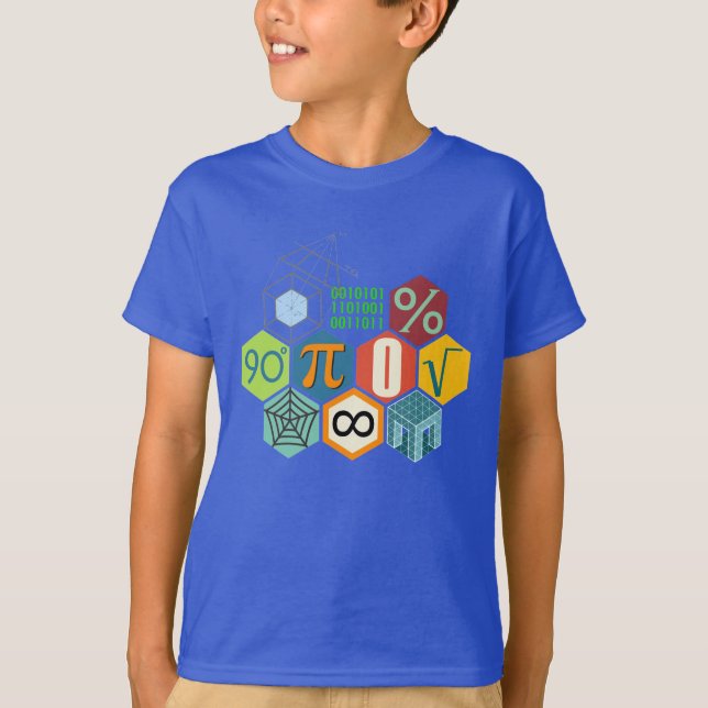 Camiseta matemática em cor! (Frente)