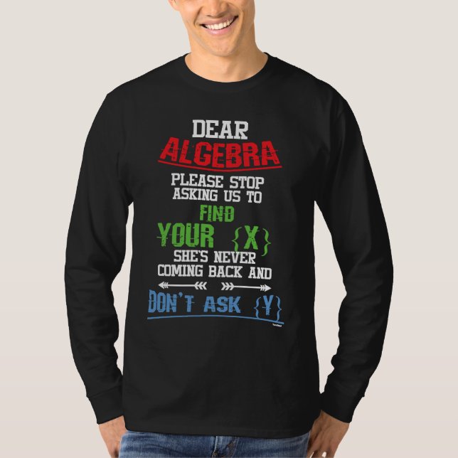 Camiseta Matemática Maths Álgebra Resolvendo Fórmula da Col (Frente)