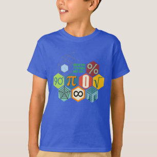 Camiseta matemática na cor!