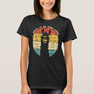Camiseta Matemática Não É Prob Llama Math Llama Professor G