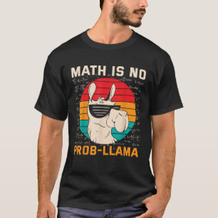 Camiseta Matemática Não É Problema, Ciência Engraçada Retro