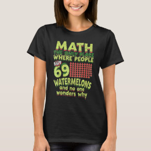 Camiseta Matemática O Único Local Onde O Pessoas Comprar 69