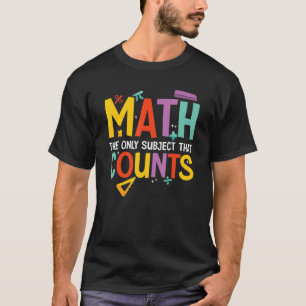 Camiseta Matemática Para Homens Matemáticos 10