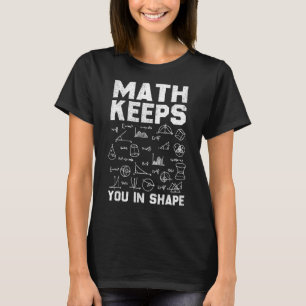 Camiseta Matemática Para Professores De Matemática Matemáti