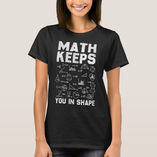 Camiseta Matemática Para Professores De Matemática Matemáti (Frente)