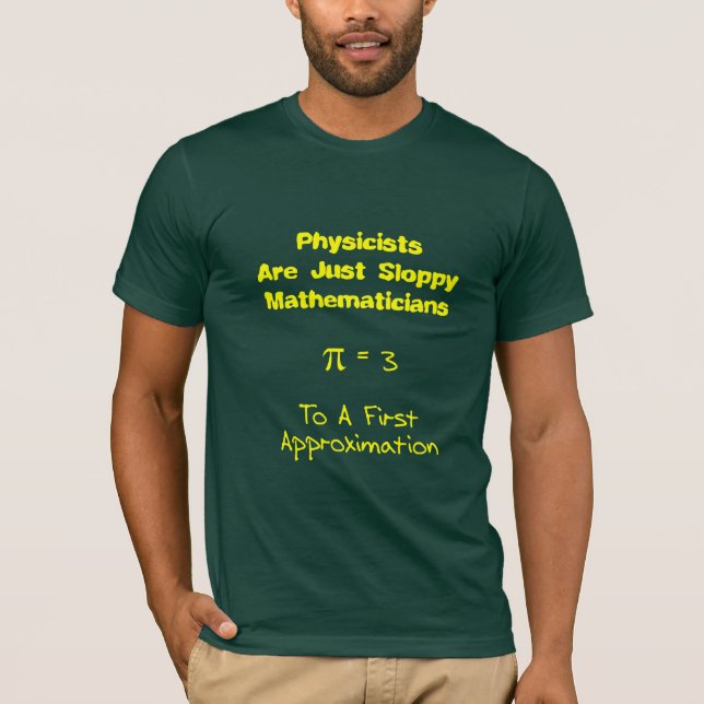 Camiseta Matemática superficial (Frente)