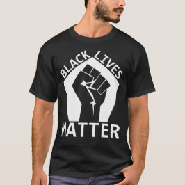 Camiseta matéria da vida negra