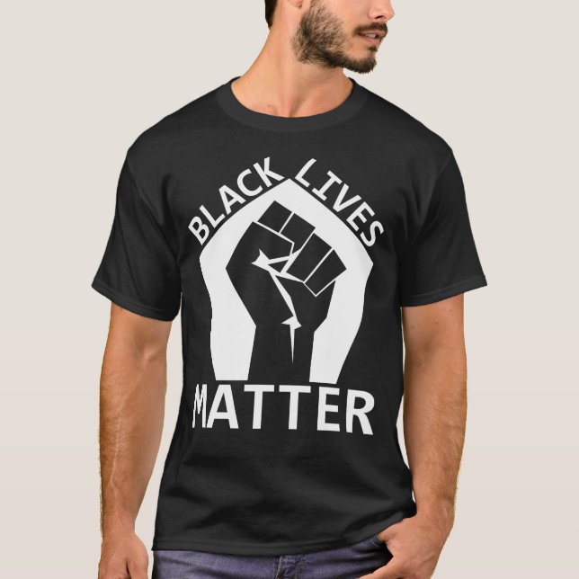 Camiseta matéria da vida negra (Frente)