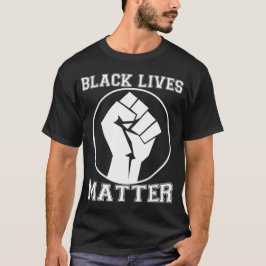 Camiseta matéria da vida negra