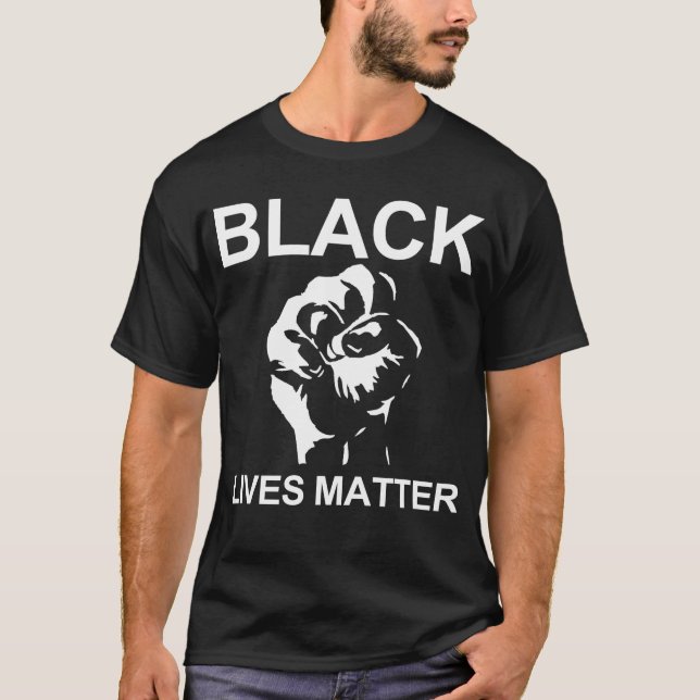 Camiseta matéria da vida negra (Frente)