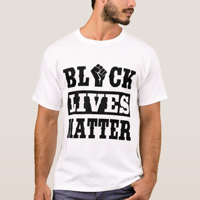 CAMISETA MATÉRIA DE VIDAS NEGRAS (Frente)