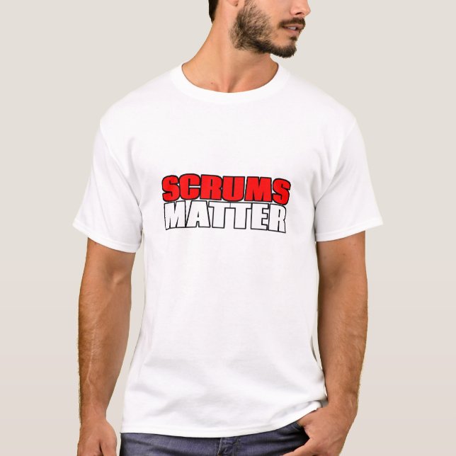 Camiseta Matéria dos scruns (Frente)