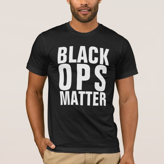 CAMISETA MATÉRIA PRETA DE OPS (Frente)