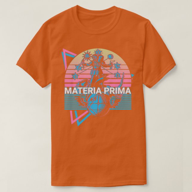 Camiseta Materia Prima Rebis Alchemy Philosopy Ret Esoteria (Frente do Design)