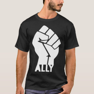 Camiseta Matéria White Ally Black Lives