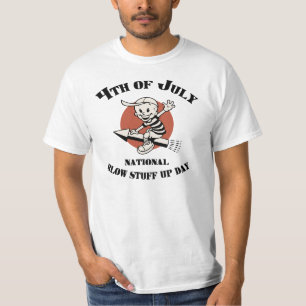 Camiseta Material do sopro acima do dia