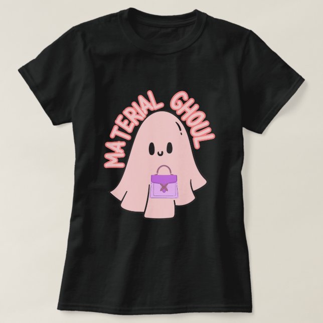 Camiseta Material Ghoul Ghost (Frente do Design)
