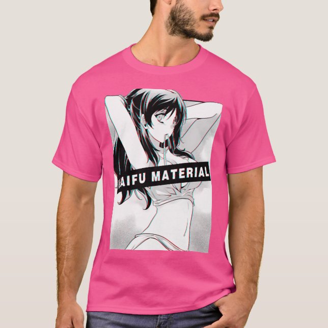 Camiseta Material Waifu (Frente)