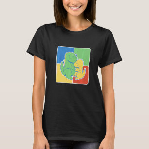 Camiseta Maternidade Dino Autismo