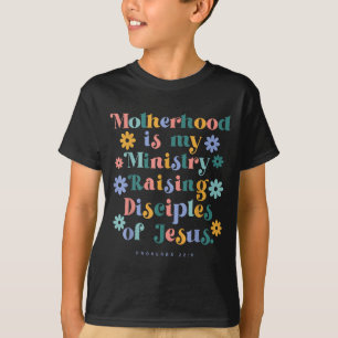 Camiseta Maternidade é ministério criando discípulos de Jes