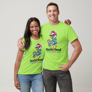 Camiseta Maternidade Mamãe Gansa Dia das Mães