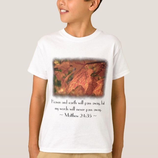 Camiseta Mateus 24:35 (Frente)