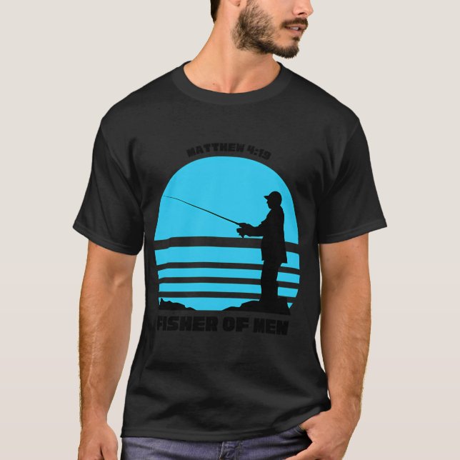 Camiseta Mateus 4:19 Pescador (Frente)