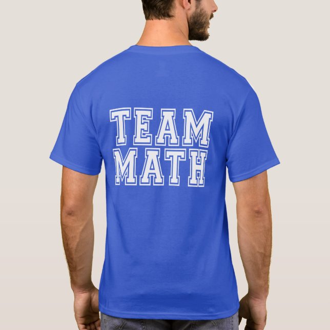 Camiseta Math de Equipe (Verso)
