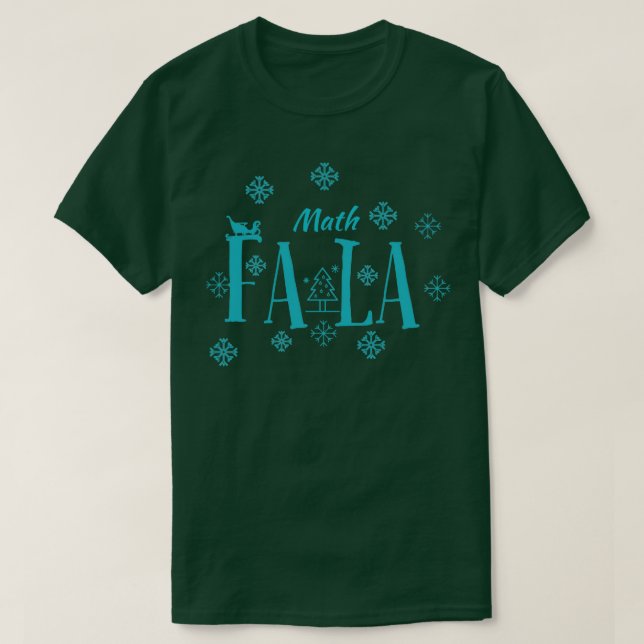 Camiseta Math Fa La  Math Fa La La   1  (Frente do Design)