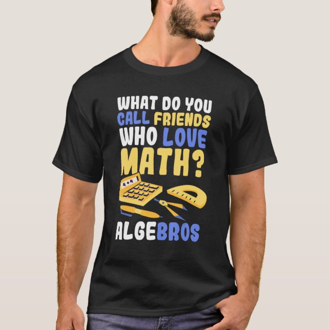 Camiseta Math Humor Algebros Math (Frente)