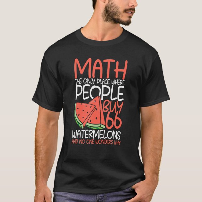 Camiseta Math Melonwater (Frente)