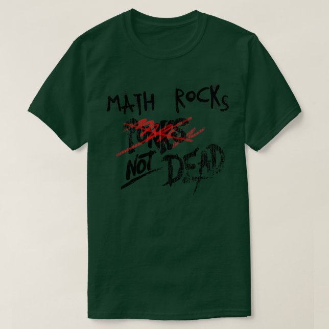 Camiseta Math Rock Not Morto (Frente do Design)